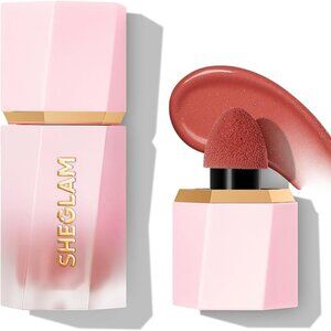 SHEGLAM Color Bloom Dayglow Liquid Blush Risky Business Makeup